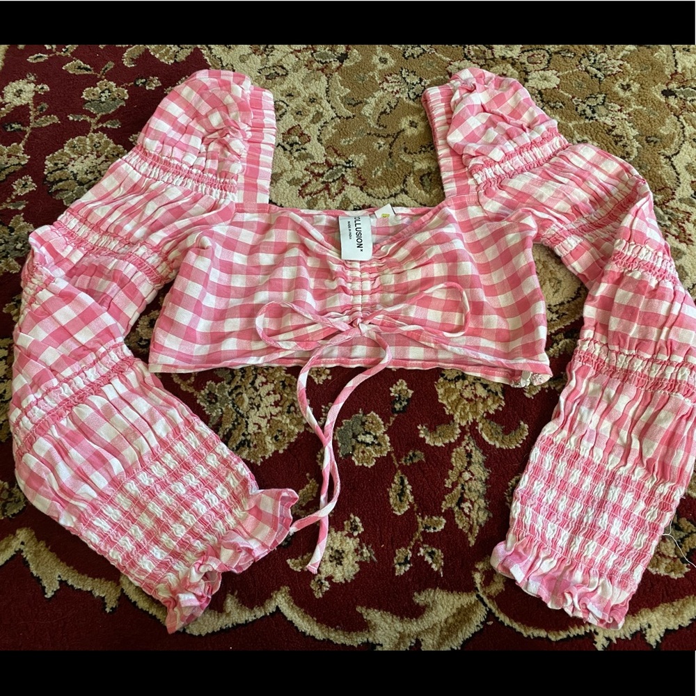 Summer Crop Top Size 4